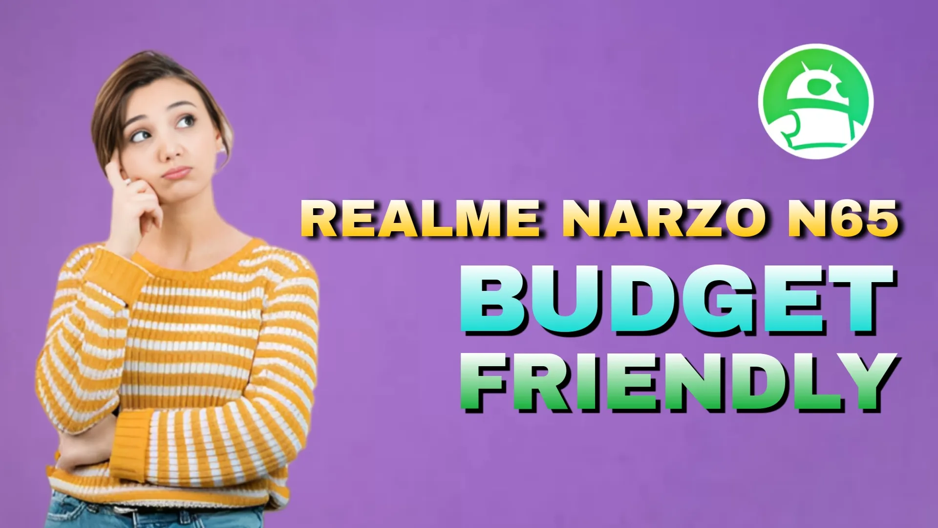 Realme Narzo N65 फोन बजेट फ्रेंडली लिस्टमध्ये आहे